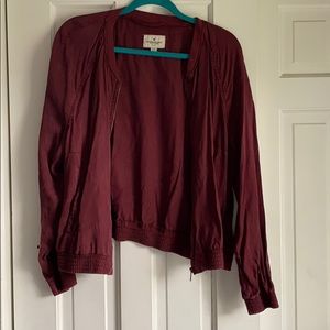 American Eagle Maroon Bomber